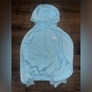 Powder Blue Nike Fleece Hoodie